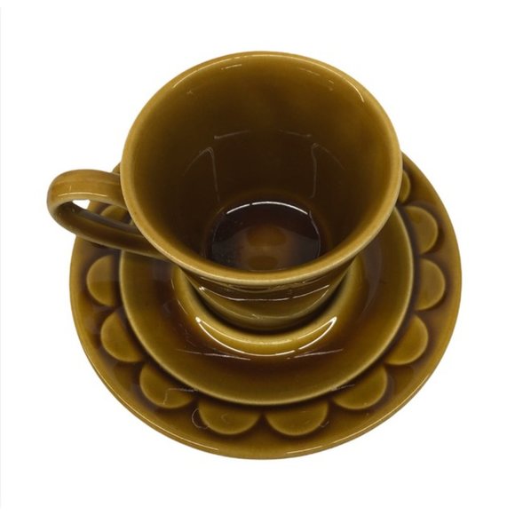 Homer Laughlin Castilian By Coventry Dinnerware Cup & Saucer made in USA - Picture 2 of 4